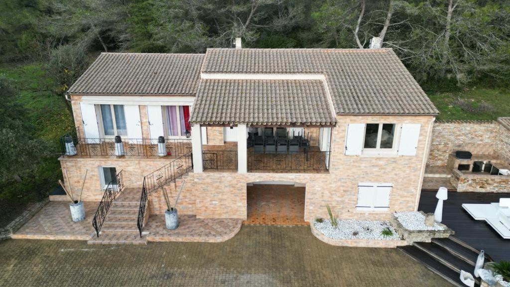 Magnifique Villa De Luxe Au Coeur De La Garrigue Nimes Exterior foto